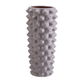 Vaza flori ceramica bej 16 x 34,5 cm