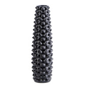 Vaza flori ceramica neagra 13,5 x 46 cm