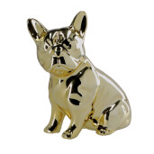 Figurina Catelus ceramica aurie 22 x 11,5 x 26,5 cm