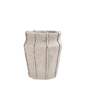 Ghiveci flori piatra bej 20 x 23 cm