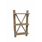 Raft perete lemn maro 42 x 14,5 x 80 cm