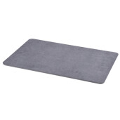 Covoras baie antiderapant diatomit gri 40 x 60 cm
