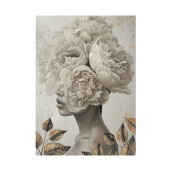 Tablou oleografie pe panza Women multicolor 50 x 70 cm