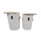 Set 2 cosuri rufe Jin  35 x 50, 40 x 55 cm