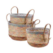 Set 3 ghivece flori 25 x 19, 28 x 20, 31 x 21 cm