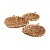 Set 3 tavi zambila apa maro 25 x 27 x 3,5,  28 x 31 x 5, 32 x 34 x 6 cm