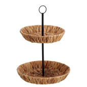 Platou supraetajat zambila apa maro 25 x 40 cm