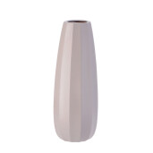 Vaza flori ceramica gri 14,5 x 39 cm