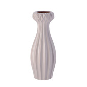 Vaza flori ceramica gri 15,5 x 39  cm