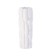 Vaza flori ceramica alba 13,5 x 38,5 cm