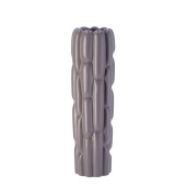 Vaza flori ceramica gri inchis 13,5 x 45 cm