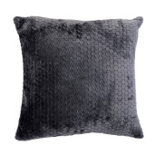 Perna flanel gri antracit Isak 45 x 45 cm