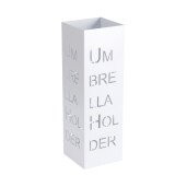 Suport umbrele fier alb Umbrella 16 x 16 x 49 cm