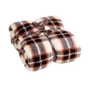 Patura textil sherpa multicolor Veloso 130 x 160 cm