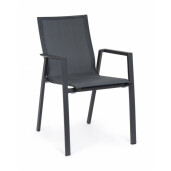 Set 4 scaune gri Krion 56x61.5x88 cm