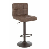 Set 2 scaune bar maro Greyson 42x51x113 cm