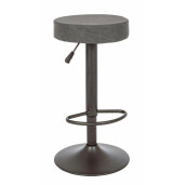 Set 2 scaune bar gri Piper 35x35x85 cm