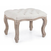 Set 2 tabureti crem Diva 53x42x38 cm