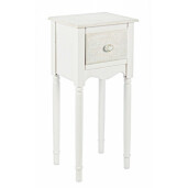 Comoda mdf alb patinat Clorine 33x26.5x72. cm