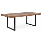 Masa blat lemn Egon 200x100x77 cm
