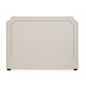 Tablie pat velur bej Zenda 160x6x120 cm