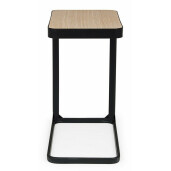 Set 2 masute otel mdf Everitt 50x30x55 cm