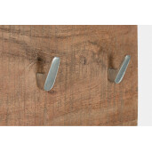 Cuier perete lemn 4 agatatori Elmer 45x2.5x20 cm