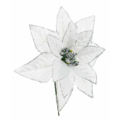 Craciunita artificiala argintiu 15 cm