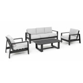 Set mobilier gradina Baltic 206x85.5x83 cm