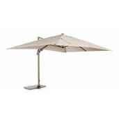 Umbrela gradina bej Saragozza 400x300x275 cm