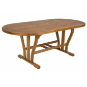 Masa extensibila lemn maro Noemi 150-200x90x74 cm