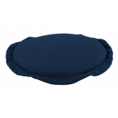 Set 4 perne scaune textil albastru 42x3 cm