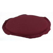 Perna  rotunda scaun din textil visiniu Poly Ø 42 cm x 3 h