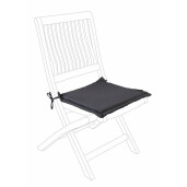 Perna scaun din textil gri Olefin 42 cm x 42 cm x 3 h