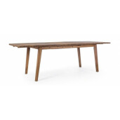 Masa extensibila lemn natur Varsavia 180/240 cm x 90 cm x 76 h