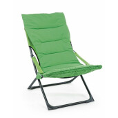 Fotoliu verde 60x90x86x40x44 cm