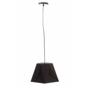 Lustra neagra Esagono, 40W, 46 cm x 40 cm x 25 h