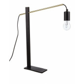 Veioza metal negru Carter 45 cm x 8 cm x 50 h