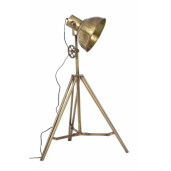 Lampadar din fier auriu antic Ileana 30 cm x 28 cm x 132 h