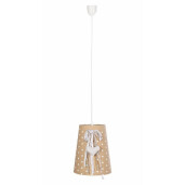 Lustra crem alb Bonbon, 60W, Ø 26 x 31.5 h