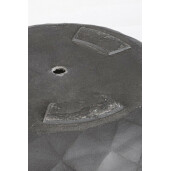 Set 2 ghivece flori fibra sticla gri 52.5x52.5x37.5 cm, 35.5x35.5x24.5 cm