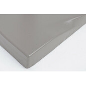 Suport baza umbrela de gradina din fier negru bej 20 kg 41.5 cm x 41.5 cm x 37 h