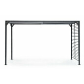 Pavilion gradina aluminiu gri antracit Noah 300x360x210 cm
