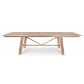 Masa extensibila lemn maro Maryland 220/300x100x77.5 cm