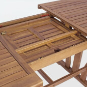 Masa extensibila lemn maro Noemi 150-200x90x74 cm