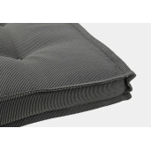 Set 4 perne podea textil gri 40x40x4 cm