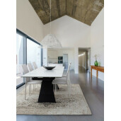Lustra metal alb antichizat Amish 100x100x62 cm