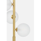 Lampadar metal auriu Balls 25x25x156.5h