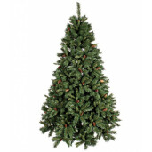 Brad artificial verde conuri 493 ramuri 91x150 cm