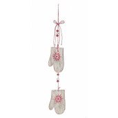 Set 12 ornamente brad Craciun 7x0.5x56 cm